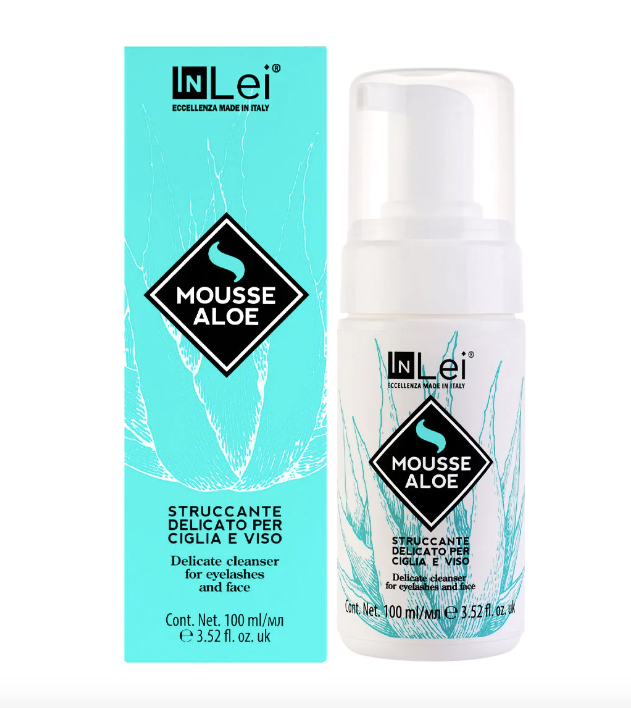 InLei Delicate Mousse Cleanser Aloe 100ml