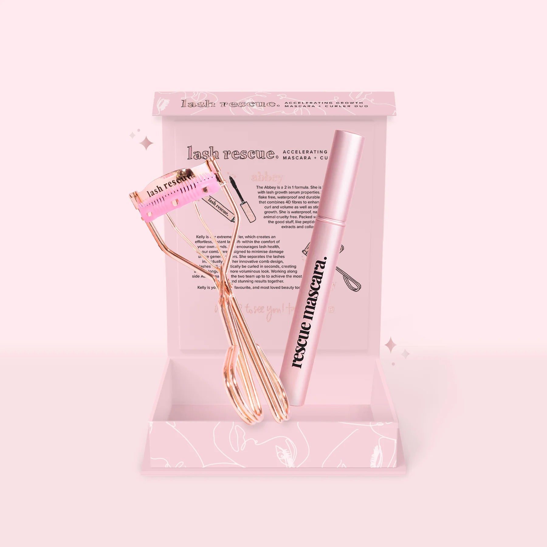 Lash Rescue - Mascara and Curler Box