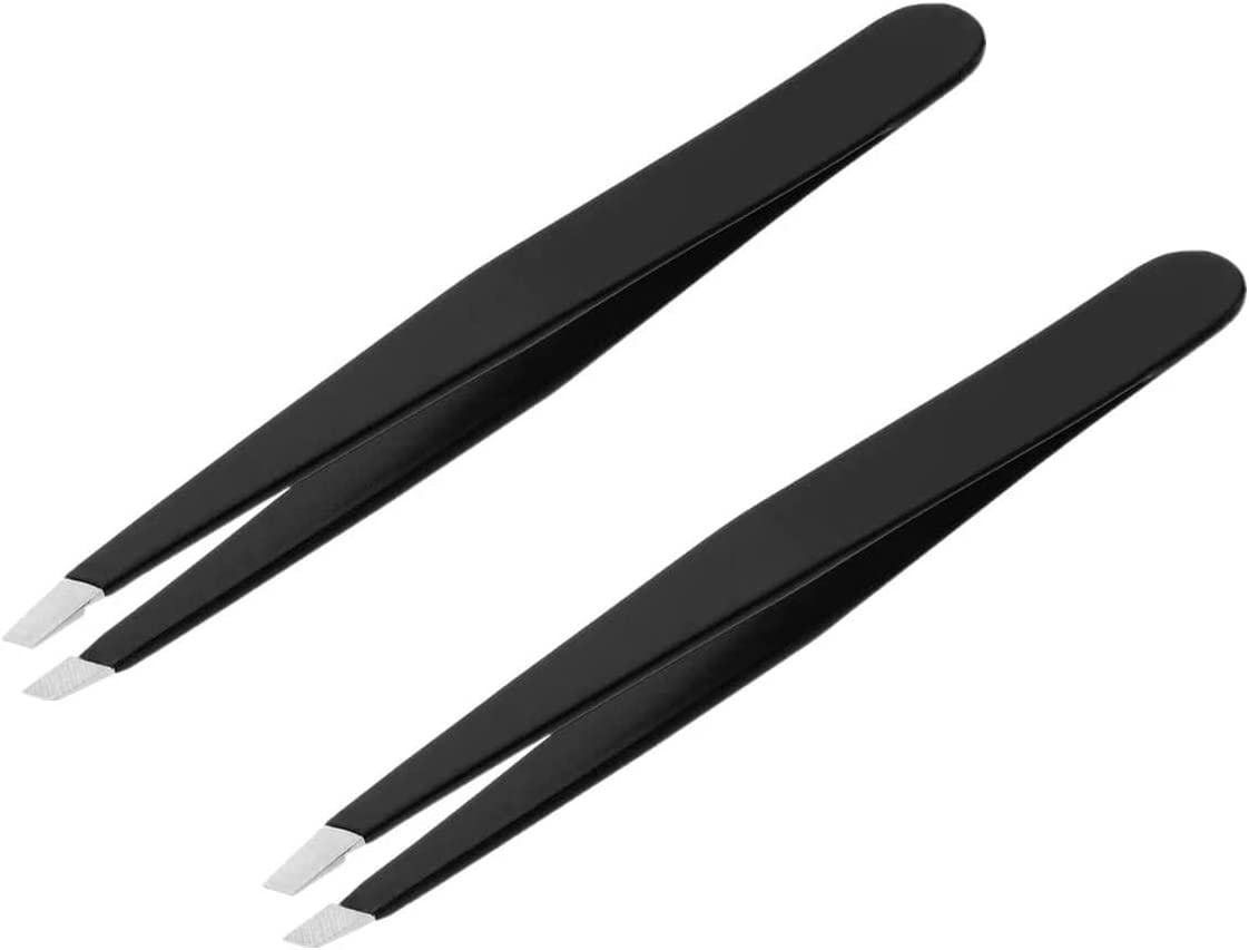Black Stainless Steel Tweezers