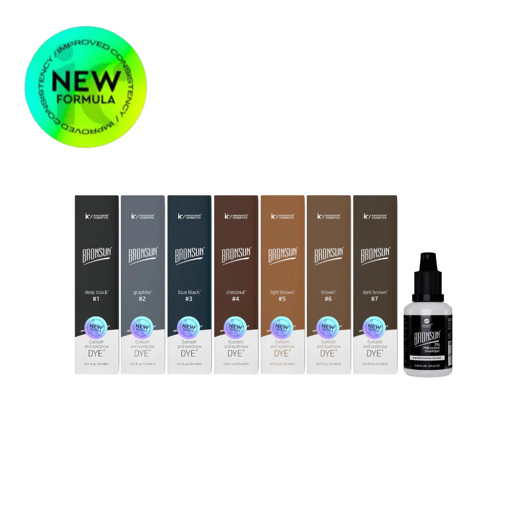 Bronsun *NEW* Dye Bundle Kit with Cream Developer 1111 Beauty Pro