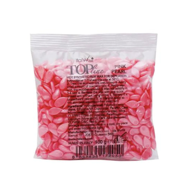 ItalWax - Pink Pearl Top Line Synthetic Film Wax 100g