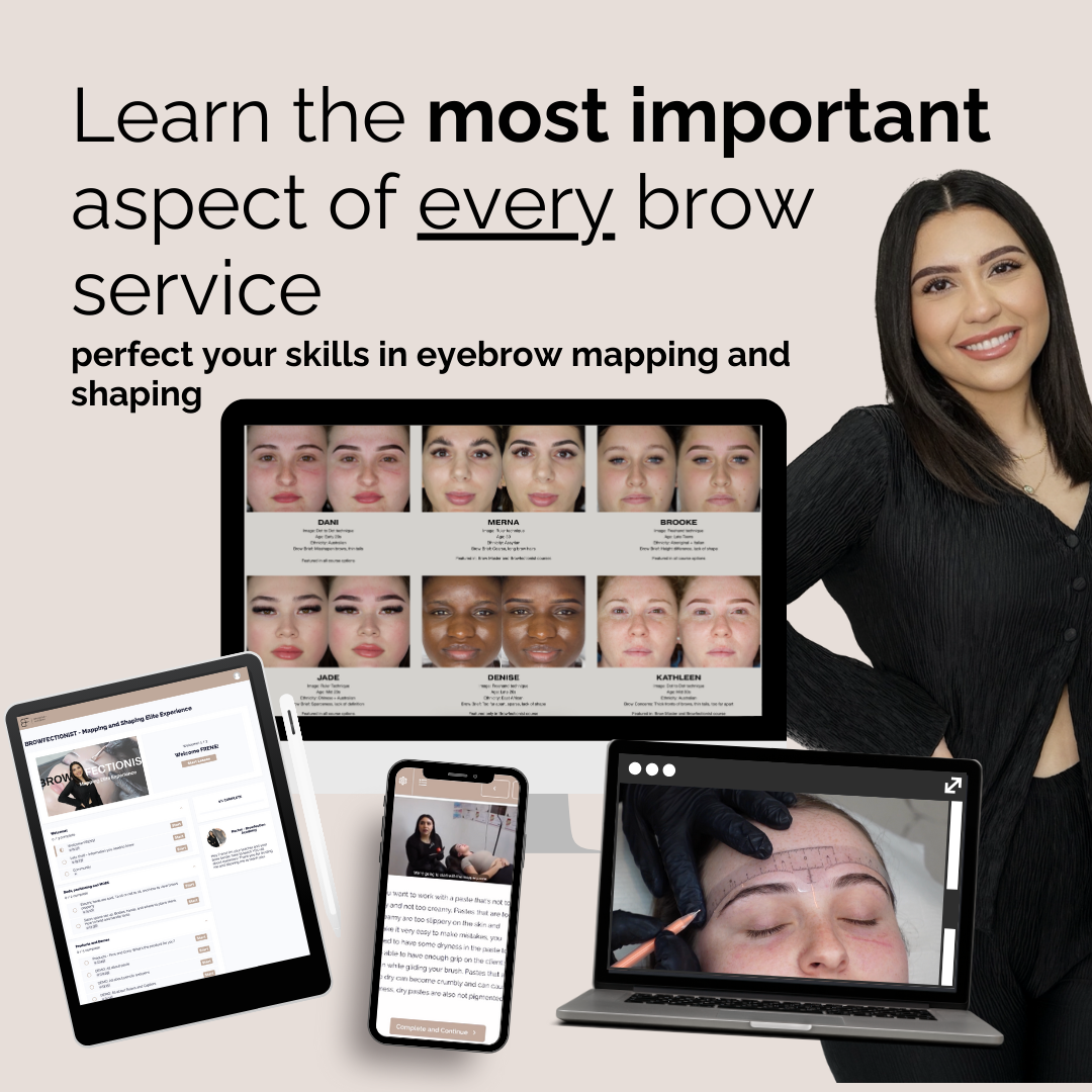 The Browfectionists - Mapping and Shaping Course