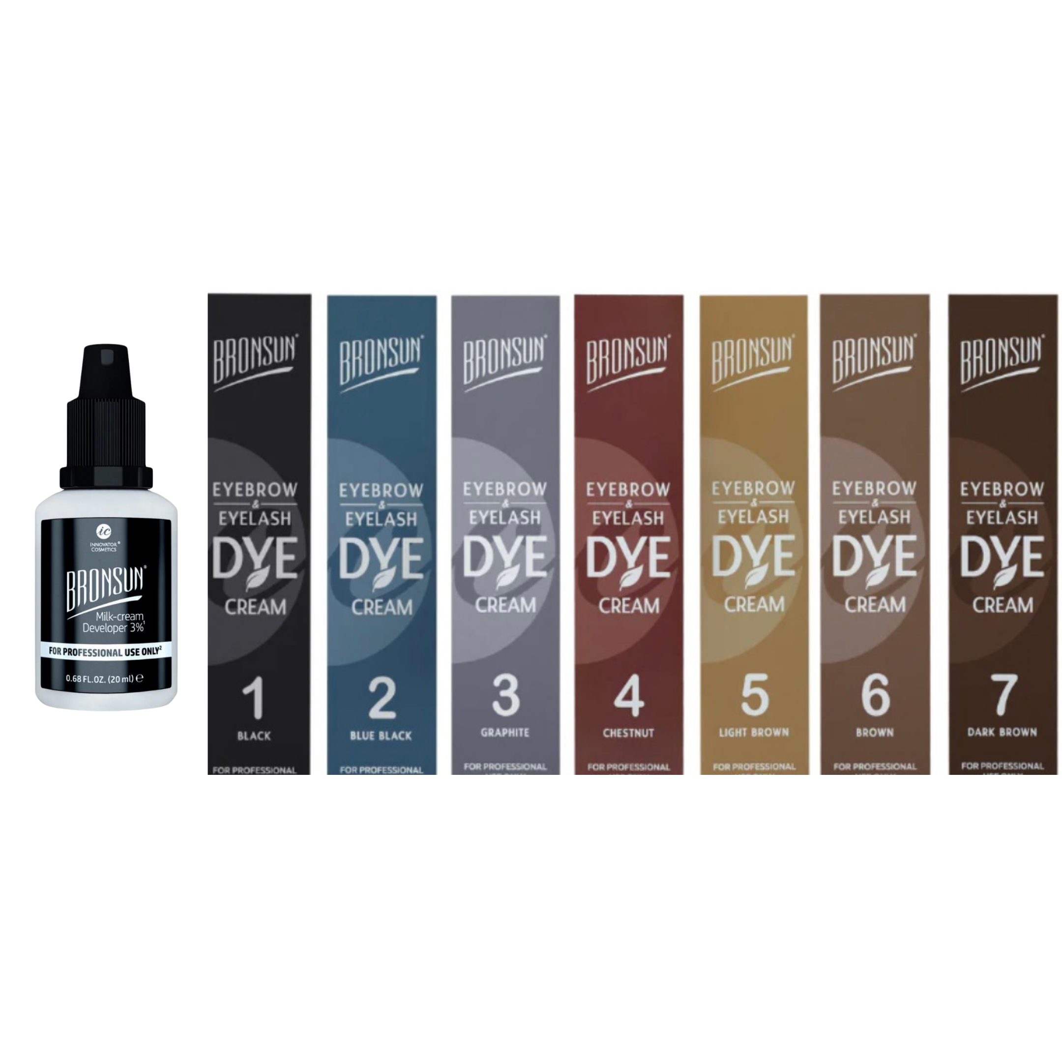 Bronsun Cream Dye Bundle Kit