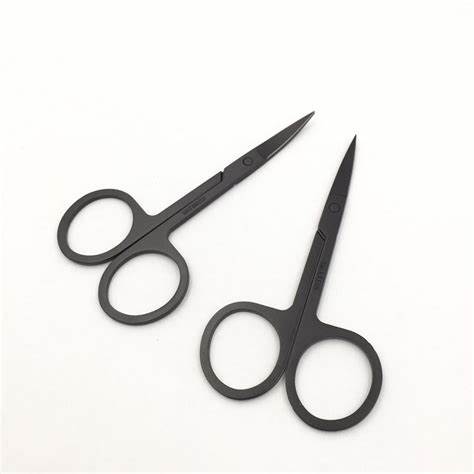 Black Stainless Steel Precision Scissors